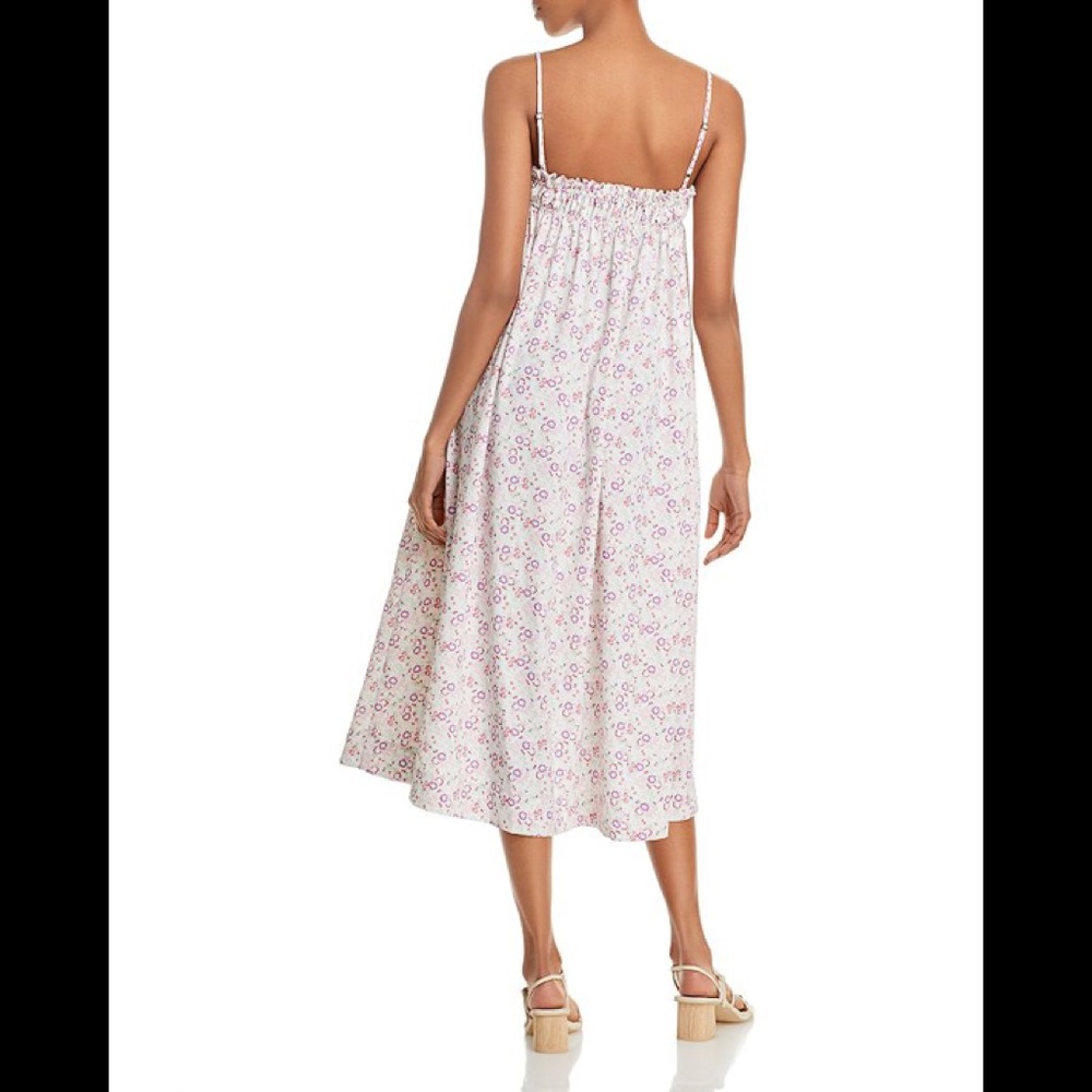NWT WAYF Nella printed shift dress  Color: IVORY DITZY
